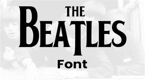 beatles typeface|beatles fonts free.